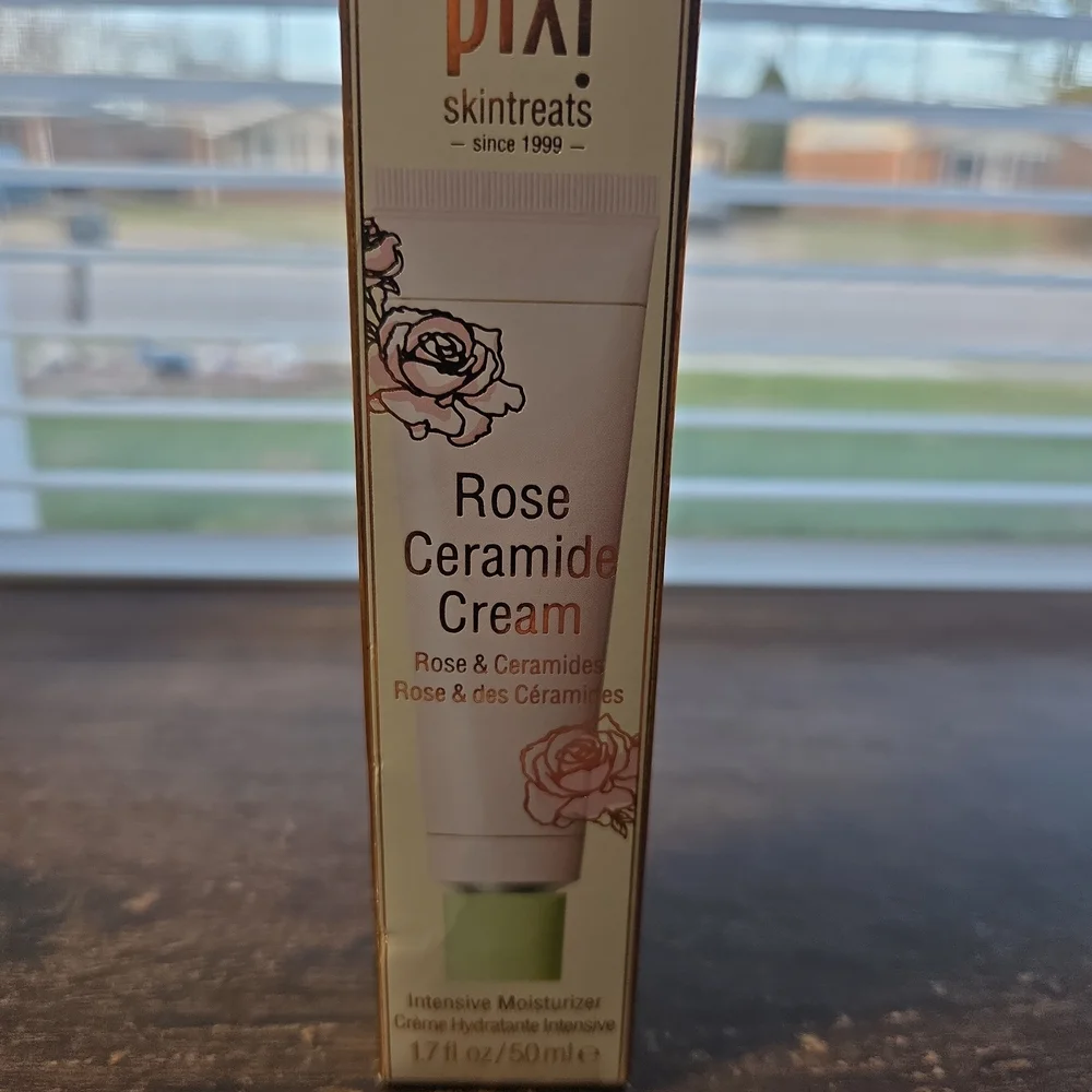 Pixi Rose Ceramide Cream - ‎ Intensive Moisturizer 1.7 fl oz 50 ml New In Box